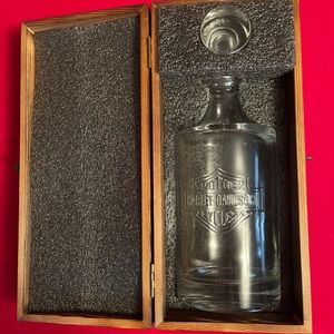 Harley Davidson Whiskey Decanter